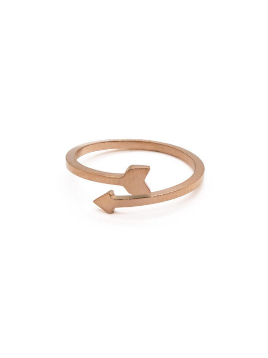 Women's Ring from Steel Gold Plated