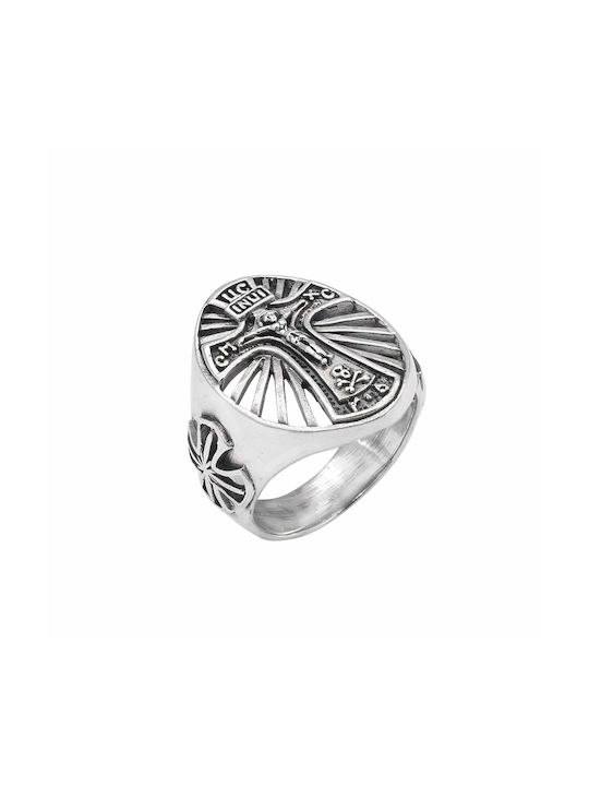 Damen Ring aus Silber Vergoldeter