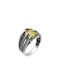 Women's Ring from Silver Gold Plated