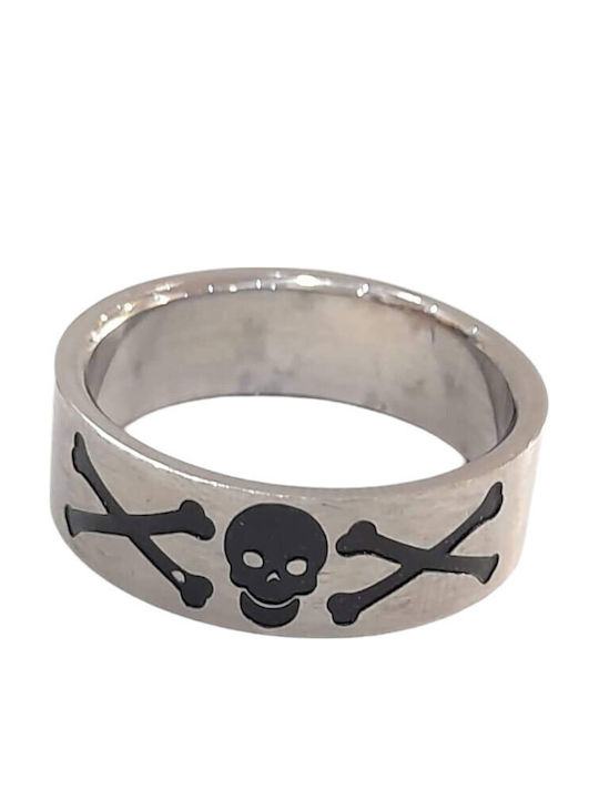 BD Jewelery Bd Jewelery Ανδρικό Δαχτυλίδι από Ατσάλι Επιχρυσωμένο