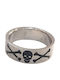 BD Jewelery Bd Jewelery Ανδρικό Δαχτυλίδι από Ατσάλι Επιχρυσωμένο