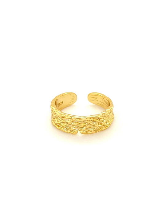 Women's Ring from Silver Gold Plated