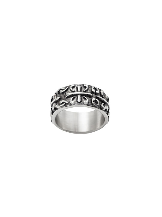 Tribute Men's Steel Ring