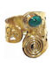 Women's Gold Plated Brass Ring