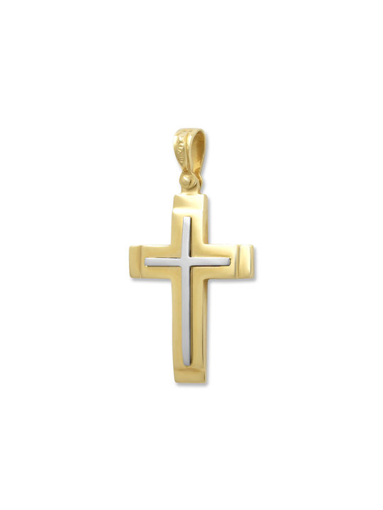 Femeiesc Aur Cruce 14K