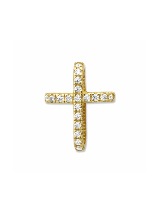 Femeiesc Aur Cruce 14K