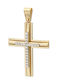 Anorado Damen Gold Kreuz 14K