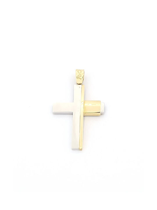 Kirkikosmima Herren Gold Kreuz 14K