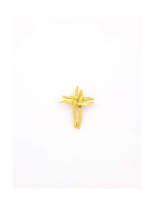 Kirkikosmima Women's Gold Cross 14K with Chain