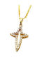 Gold Cross 9K with Chain