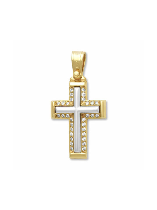 Femeiesc Aur Cruce 14K