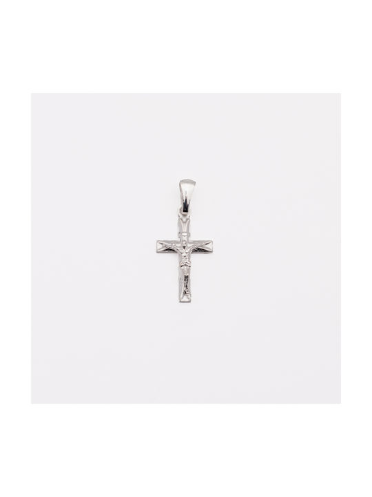 Cross with the Crucified from Silver