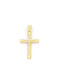 Kirkikosmima Herren Gold Kreuz 14K mit Kette