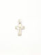 Men's Cross with the Crucified from Silver