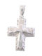 White Gold Cross 14K