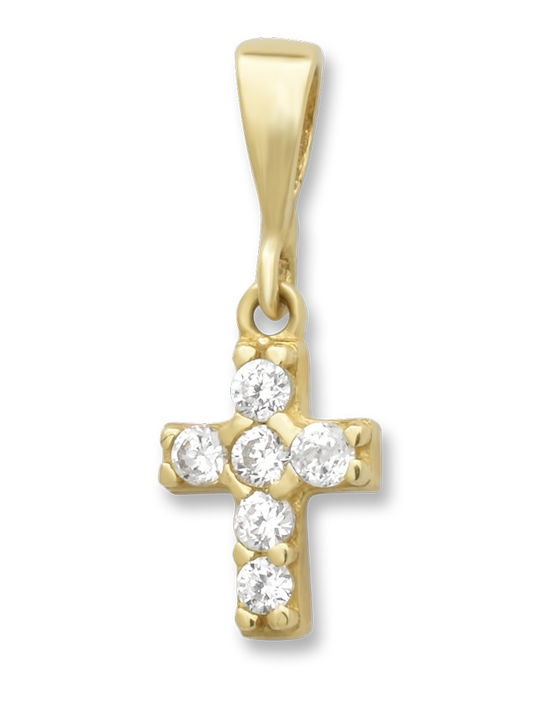 Goldjewels Χρυσός Σταυρός 14Κ