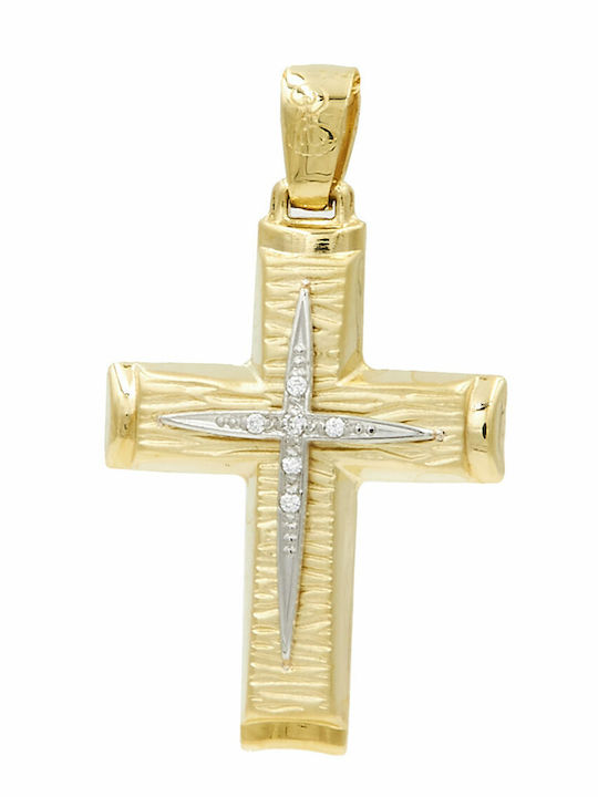 Roloi Kaliamanis Дамски Златен Кръст 14K