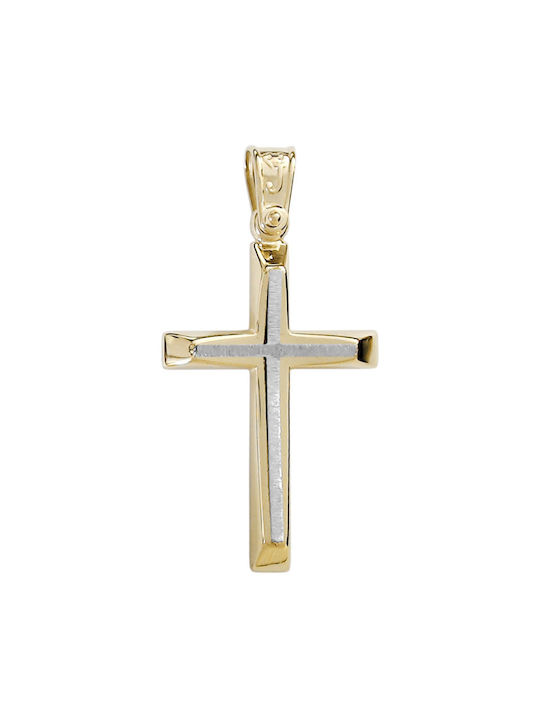 Femeiesc Aur Cruce 14K