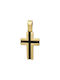 Damen Gold Kreuz 14K