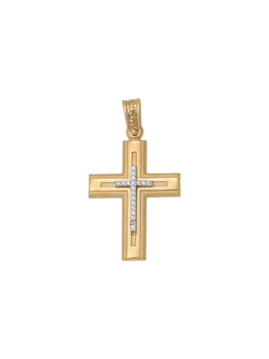 Aur Roz Cruce 14K