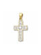 Femeiesc Aur Cruce 14K