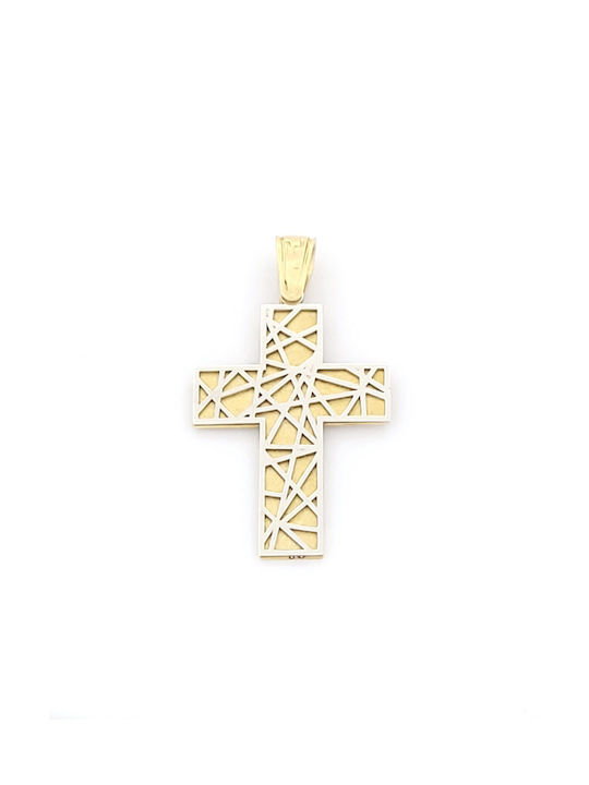 Kirkikosmima Herren Gold Kreuz 14K