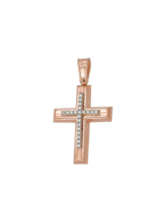 Aur Roz Cruce 14K