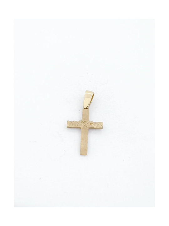 Kirkikosmima Damen Gold Kreuz 14K