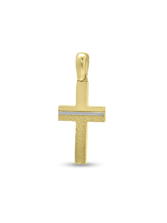 Men's Gold Cross 14K