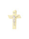 Men's Gold Cross 14K with the Crucified