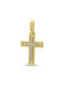 Men's Gold Cross 14K