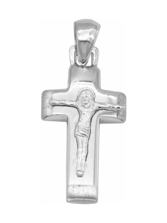 Cross with the Crucified from Silver