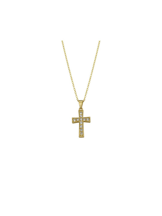 Cross from Silver with Chain