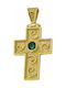 Cross from Gold Plated Silver