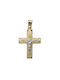 Men's Gold Cross 14K