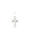 Men's Cross Double Sided from Silver