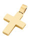 Herren Gold Kreuz 14K