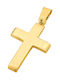 Herren Gold Kreuz 14K