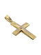 Damen Gold Kreuz 14K mit Kette