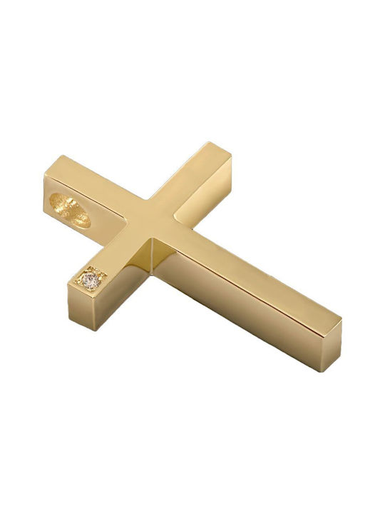 Gold Cross 14K with Chain