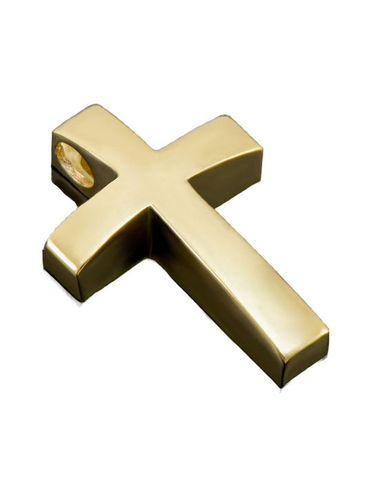 Gold Kreuz 14K mit Kette