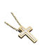 Gold Kreuz 14K mit Kette