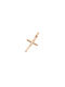 Women's Rose Gold Cross 14K