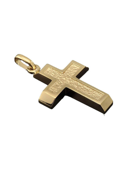 Gold Kreuz 14K mit Kette