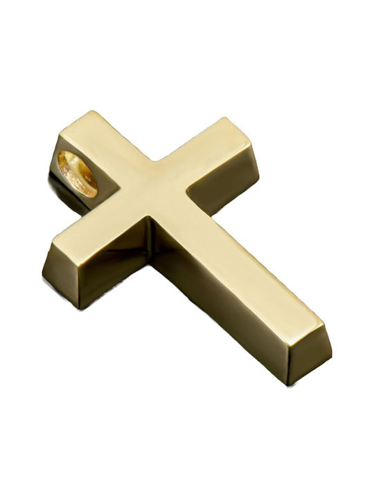 Gold Kreuz 14K mit Kette