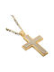 Gold Kreuz 14K mit Kette