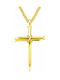 Cross from Gold Plated Steel