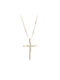 Q-Jewellery Women's Gold Cross 18K