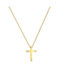 Gold Cross 14K with Chain