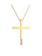 Gold Kreuz 14K mit Kette